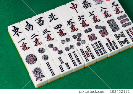 麻將牌 麻將牌 102452151