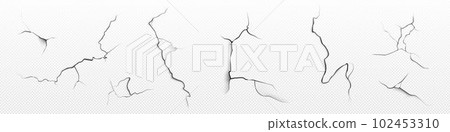 Paint crack effect vector transparent background Paint crack effect vector transparent background 102453310