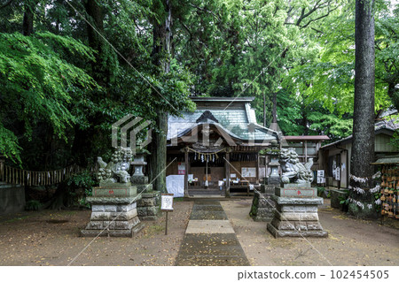 Worship hall of Taiyasu Shrine enshrining the spirit of Katori Jingu 102454505