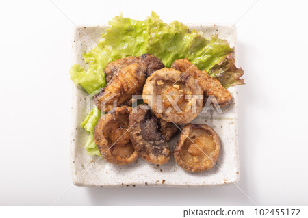 Fried shiitake mushroom 102455172