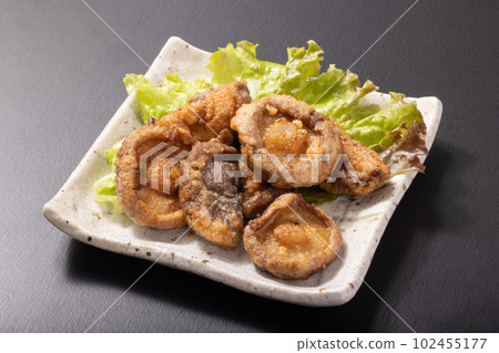 Fried shiitake mushroom 102455177