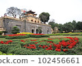 Thang Long castle ruins in hanoi vietnam 102456661