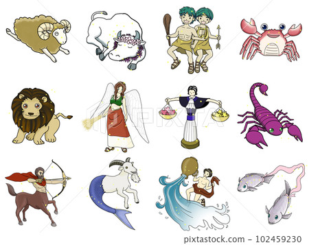 黃道十二星座 102459230