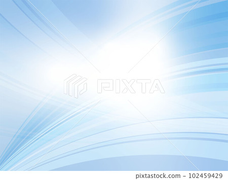 Abstract background with beautiful wave lines flowing in the shining sky_blue Abstract background with beautiful wave lines flowing in the shining sky_blue 102459429