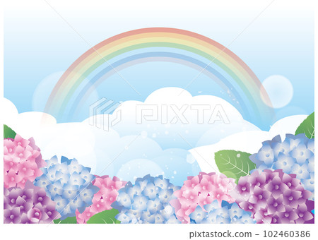 雨季的繡球花 102460386