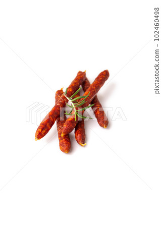 Spanish mini chorizo snack sticks Spanish mini chorizo snack sticks 102460498