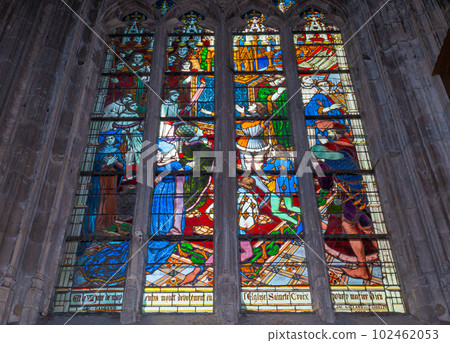 Cathedral of the holy cross, Orleans, France, interiors Cathedral of the holy cross, Orleans, France, interiors 102462053