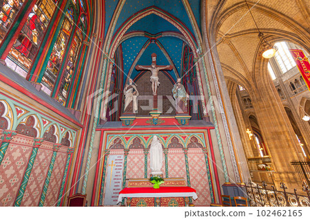 Cathedral of the holy cross, Orleans, France, interiors Cathedral of the holy cross, Orleans, France, interiors 102462165