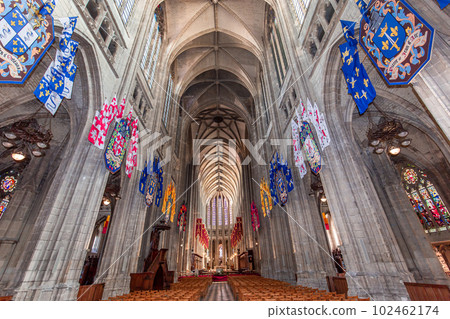 Cathedral of the holy cross, Orleans, France, interiors Cathedral of the holy cross, Orleans, France, interiors 102462174