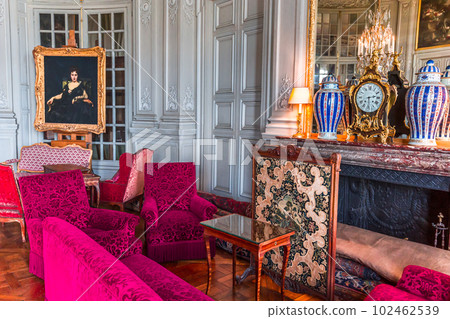 interiors of castle of Champs sur Marne, france 102462539