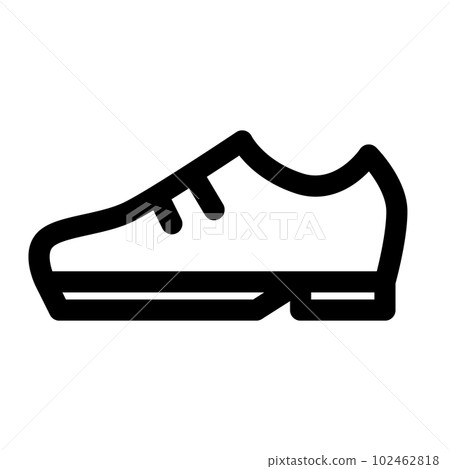 代表服裝、鞋子的線條樣式圖標 102462818