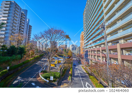 West side of Nishiochi-dori on the boundary between Ochiai 2-chome and 5-chome, Tama City, Tokyo 102464060