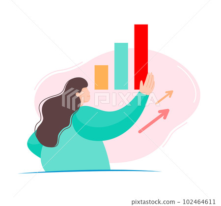 Market research and business analysis concept.  102464611