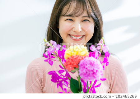 一個女人一束 102465269