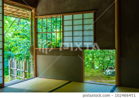 Kikakutei, a tea room at Kyoto Yase Rurikoin 102466451