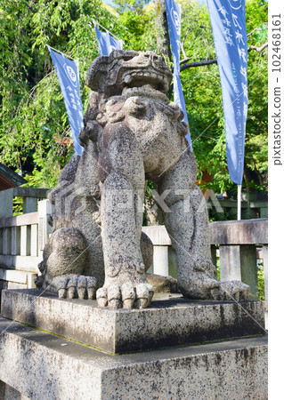 第一鳥居前的乃木神社駒奴(東京都港區赤坂) 第一鳥居前的乃木神社駒奴(東京都港區赤坂) 102468161