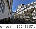 Sake brewery street in Higashihiroshima 102468671