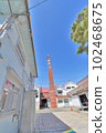 Sake brewery street in Higashihiroshima 102468675