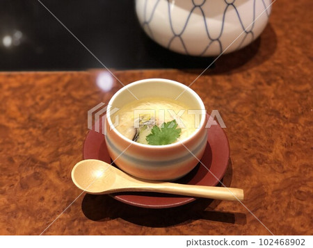 Savory egg custard Savory egg custard 102468902