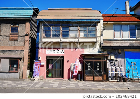 Scenery of Mashike Town, Hokkaido Furusato Historical Street Scenery of Mashike Town, Hokkaido Furusato Historical Street 102469421