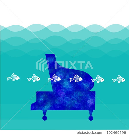 設計鋼琴的簡單插圖 設計鋼琴的簡單插圖 102469596