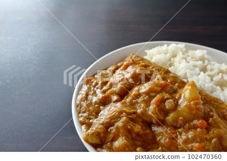 Curry rice with melted ingredients Curry rice with most of the ingredients melted 除了土豆 Curry rice with melted ingredients Curry rice with most of the ingredients melted 除了土豆 102470360