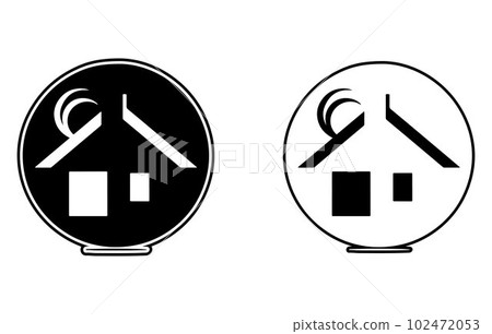 minimal home icon, web homepage symbol, vector website sign,House Icon Set. Home vector illustration symbol 102472053