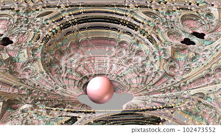 3D Illustration of a Beautiful infinite mathematical mandelbrot set fractal. 3D Illustration of a Beautiful infinite mathematical mandelbrot set fractal. 102473552