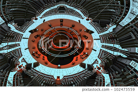 3D Illustration of a Beautiful infinite mathematical mandelbrot set fractal. 3D Illustration of a Beautiful infinite mathematical mandelbrot set fractal. 102473559