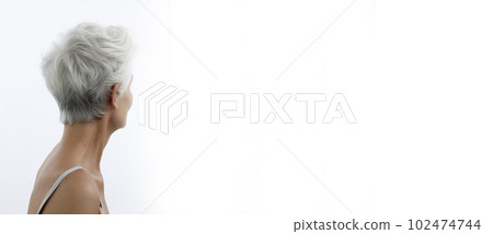 Beautiful gorgeous 50s mid aged mature woman isolated on white. Mature old lady close up portrait. Healthy face skin care beauty, middle age skincare cosmetics, cosmetology concept, adult,elderly gray Beautiful gorgeous 50s mid aged mature woman isolated on white. Mature old lady close up portrait. Healthy face skin care beauty, middle age skincare cosmetics, cosmetology concept, adult,elderly gray 102474744