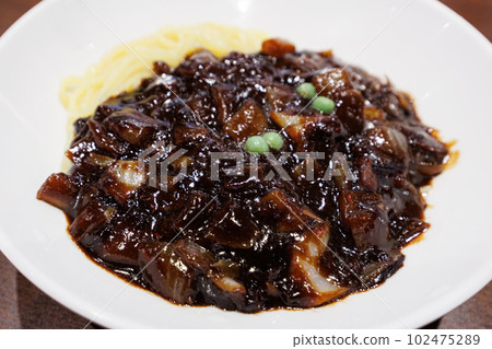 Jjajangmyeon from Hong Kong Hotel 0410 Jjajangmyeon from Hong Kong Hotel 0410 102475289