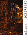 Antique kitchenware store in turkish bazar 102478460