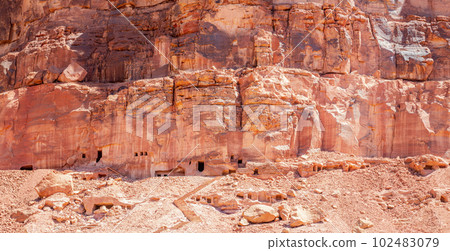 Ancient tombs of Dadan the capital of Lihyan kingdom, Al Ula, Saudi Arabia 102483079
