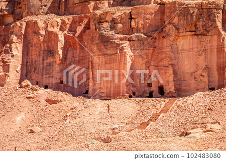 Ancient tombs of Dadan the capital of Lihyan kingdom, Al Ula, Saudi Arabia Ancient tombs of Dadan the capital of Lihyan kingdom, Al Ula, Saudi Arabia 102483080