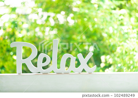 在綠色中放鬆 102489249