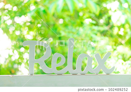 在綠色中放鬆 102489252