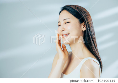 棉花、女士乳液、皮膚 102490335