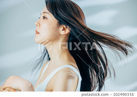 Hair care women treatment 102490338