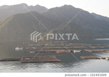 A spring day overlooking Akimiyajima 102491009