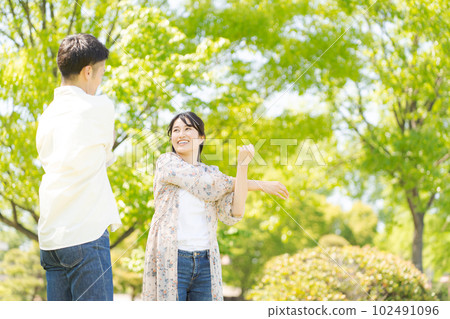 清爽情侶頭像 102491096