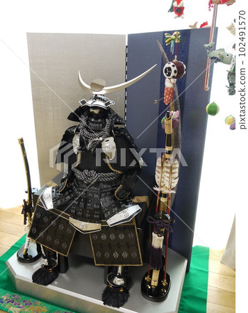 May dolls and hanging decorations for Children's Day May dolls and hanging decorations for Children's Day 102491570