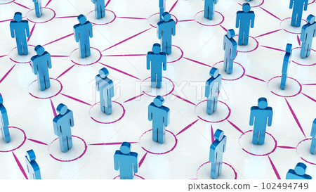 Social Web Network Background Image 102494749