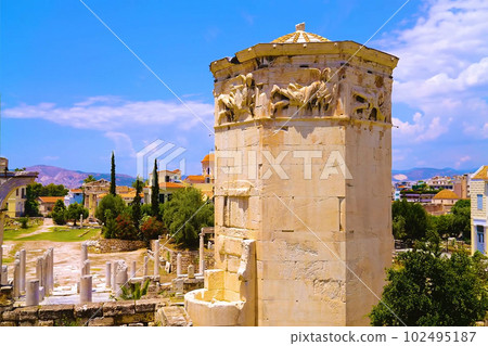 Beautiful landscape of Atae, a famous tourist attraction in Greece Beautiful landscape of Atae, a famous tourist attraction in Greece 102495187