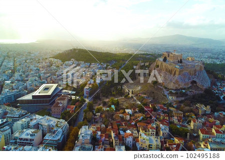 Beautiful landscape of Atae, a famous tourist attraction in Greece Beautiful landscape of Atae, a famous tourist attraction in Greece 102495188
