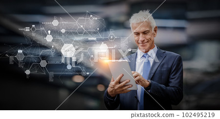 Social Web Network Concept . Mixed media Social Web Network Concept . Mixed media 102495219