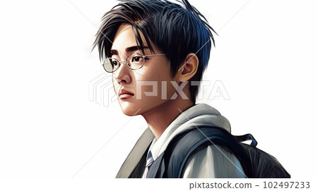 男學生，男學生（生成 ai） 102497233