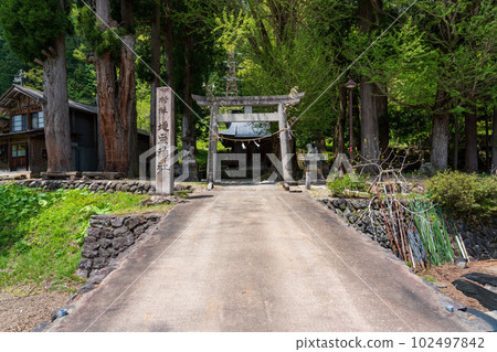 相倉合掌造村五箇山地主神社 102497842