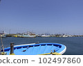 lots of fishing boats 102497860