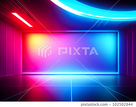 霓虹色，霓虹燈，彩虹色，不久的將來，技術，網絡，背景，壁紙，漸變 102502844