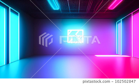 neon color, neon, rainbow color, near future, technology, cyber, background, wallpaper, gradation 102502847